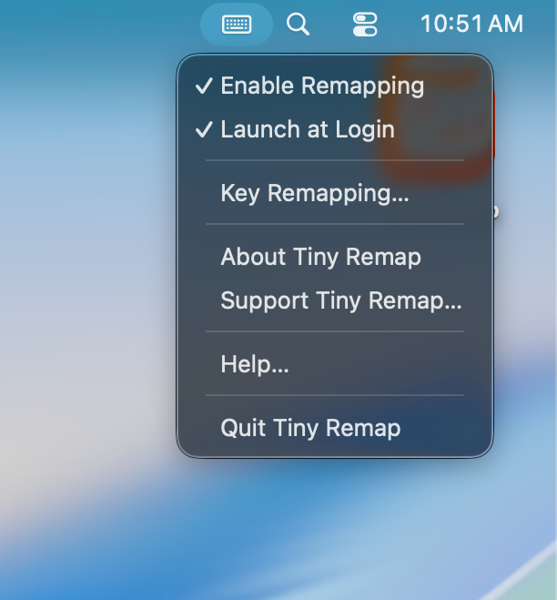 Tiny Remap screenshot